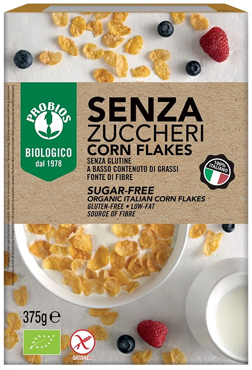 CORN FLAKES SENZA ZUCCHERI 375 G - Farmastop