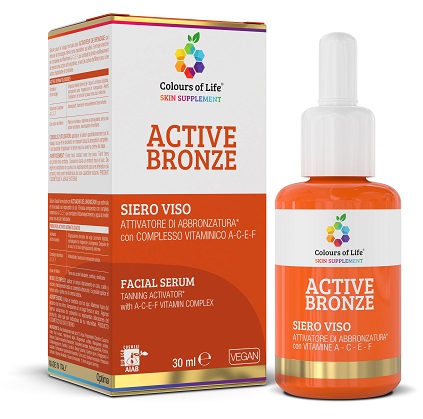 COLOURS OF LIFE ACTIVE BRONZE SIERO VISO 30 ML - Farmastop