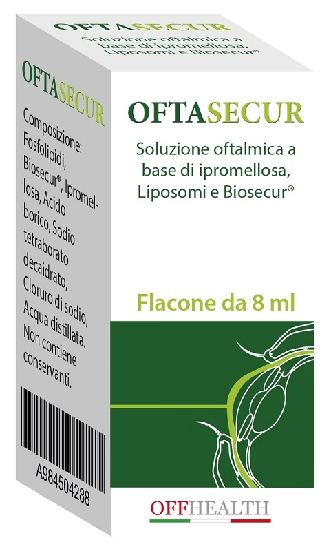 OFTASECUR BIOSECUR COLLIRIO 8 ML - Farmastop