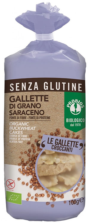 PROBIOS GALLETTE GRANO SARACENO 100% 100 G - Farmastop