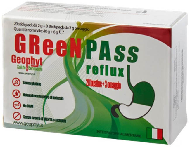 GREEN PASS REFLUX STICKPACK - Farmastop