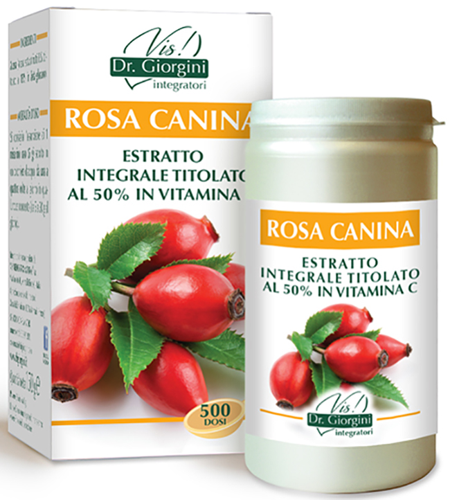 ROSA CANINA ESTRATTO INTEGRALE TITOLATO POLVERE 100 G - Farmastop
