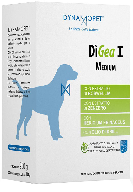 DIGEA I MEDIUM PER CANI 20 BUSTINE DA 10 G - Farmastop