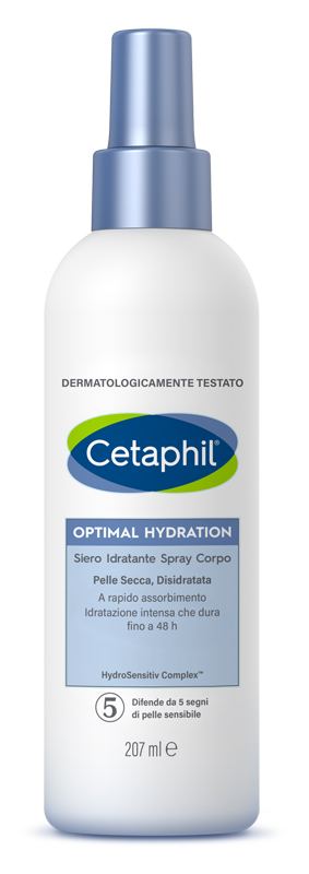 CETAPHIL OPTIMAL HYDRATION SIERO IDRATANTE SPRAY 207 ML - Farmastop