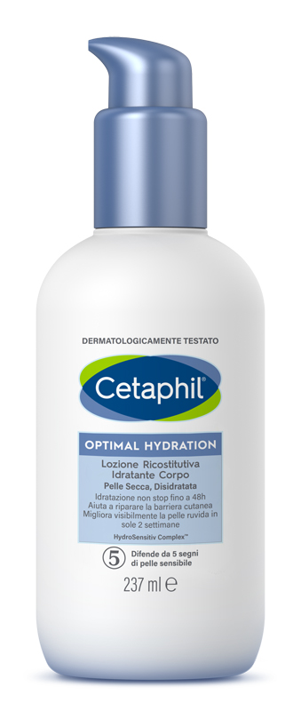 CETAPHIL OPTIMAL HYDRATION LOZIONE IDRATANTE RICOSTITUTIVA IDRATANTE CORPO 237 ML - Farmastop