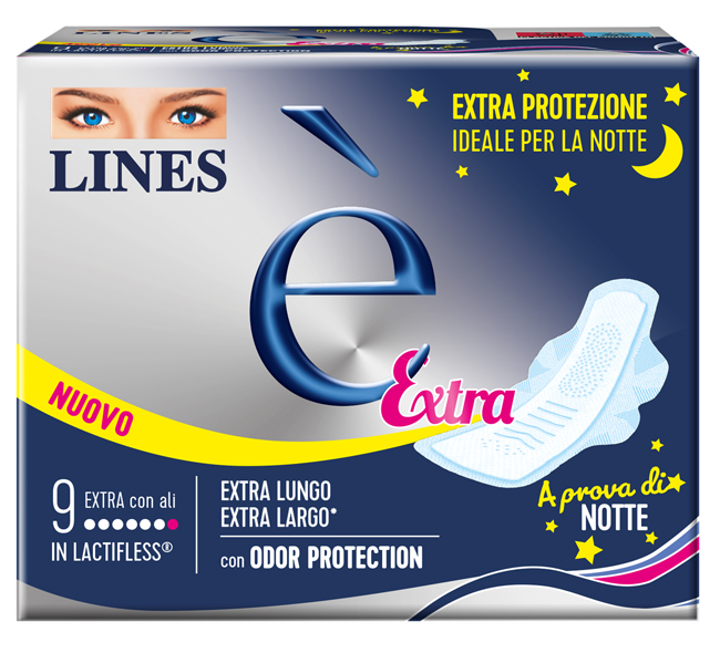 LINES E' EXTRA CARRY PACK 9 PEZZI - Farmastop
