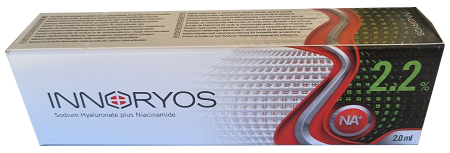 SIRINGA INTRA-ARTICOLARE INNORYOS 2,2% ACIDO IALURONICO 2 ML - Farmastop