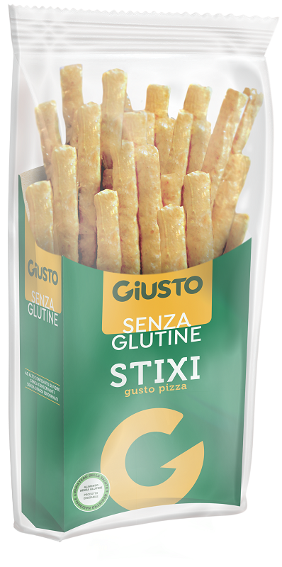 GIUSTO SENZA GLUTINE STIXI PIZZA 60 G - Farmastop
