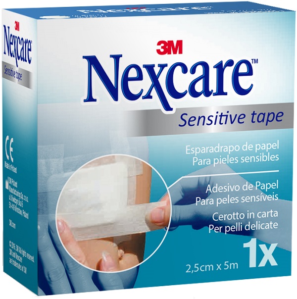 CEROTTO SU ROCCHETTO NEXCARE TRASPARENT TAPE 2,5X500CM CON DISPENSER - Farmastop