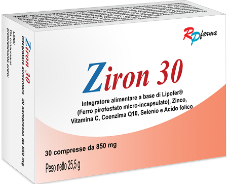 ZIRON 30 30 COMPRESSE - Farmastop