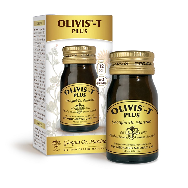 OLIVIS-T PLUS PASTIGLIE 500MG 90 G - Farmastop