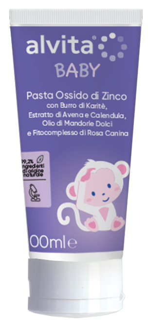 ALVITA BABY PASTA OSSIDO DI ZINCO 100 ML - Farmastop