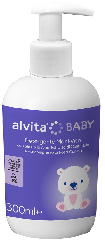 ALVITA BABY DETERGENTE MANI-VISO 300 ML - Farmastop