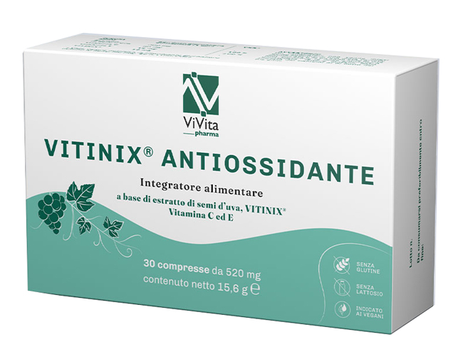 VITINIX ANTIOSSIDANTE 30 COMPRESSE - Farmastop