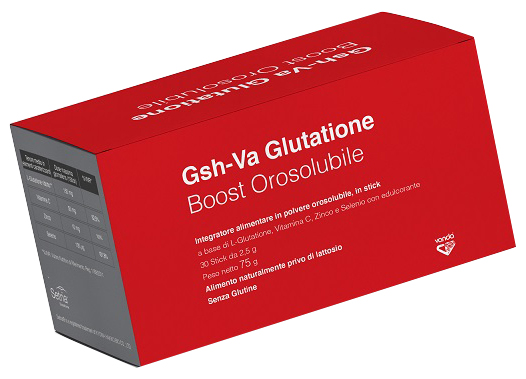 GSH VA GLUTATIONE BOOST 30 STICK OROSOLUBILI - Farmastop
