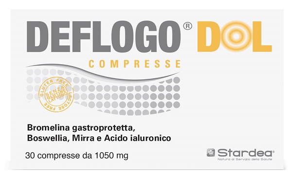 DEFLOGO DOL 30 COMPRESSE MP 1050 MG SENZA GLUTINE SENZA LATTOSIO - Farmastop