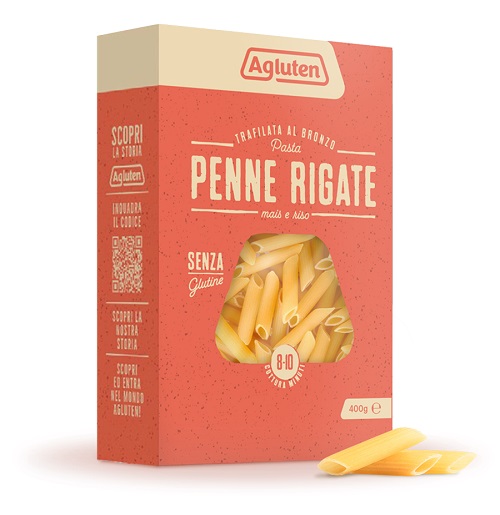 AGLUTEN PENNE RIGATE SENZA GLUTINE 400 G - Farmastop