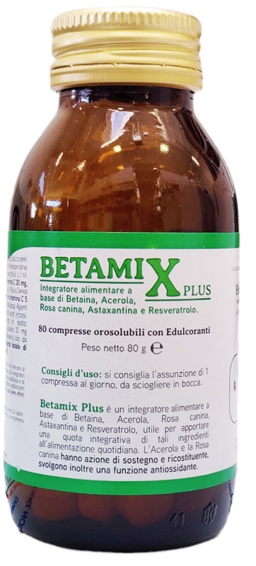 BETAMIX PLUS 80 COMPRESSE OROSOLUBILI - Farmastop