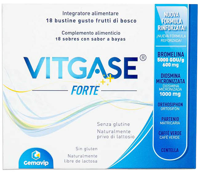 VITGASE FORTE 18 BUSTINE DA 4 G - Farmastop