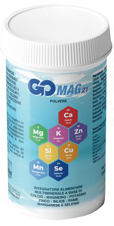 GOMAG21 150 G MULTIMINERALE SENZA GLUTINE SENZA LATTOSIO CON EDULCORANTI - Farmastop