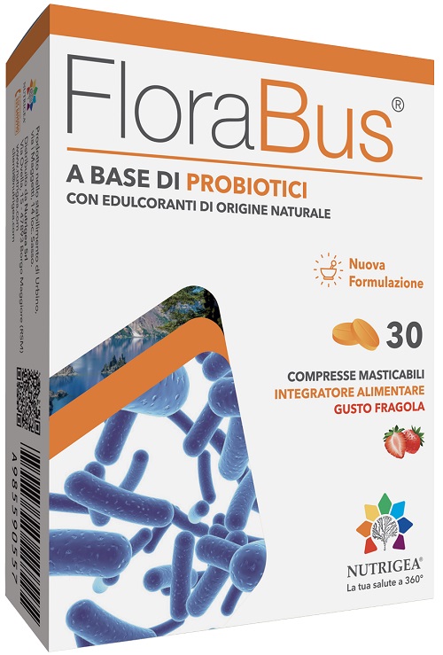 FLORABUS 30 COMPRESSE MASTICABILI - Farmastop