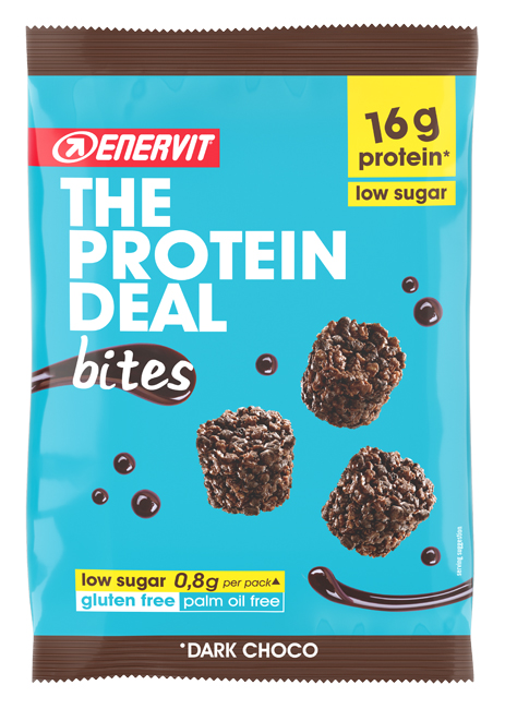 THE PROTEIN DEAL BITES DARK CHOCO 53 G - Farmastop