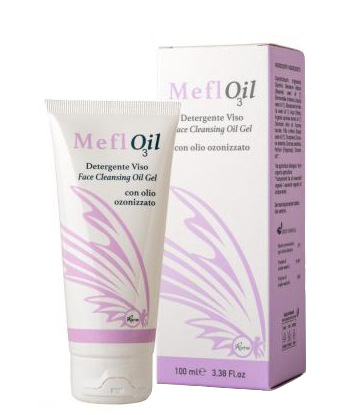 MEFLOIL OLIO GEL DETERGENTE VISO OLIO OLIVA OZONIZZATO 100 ML - Farmastop