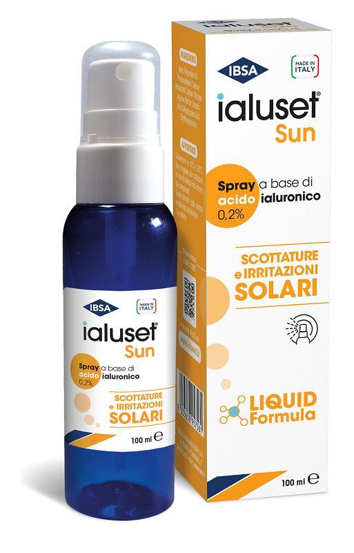 IALUSET SUN SCOTTATURE E IRRITAZIONI SOLARI SPRAY 100 ML - Farmastop
