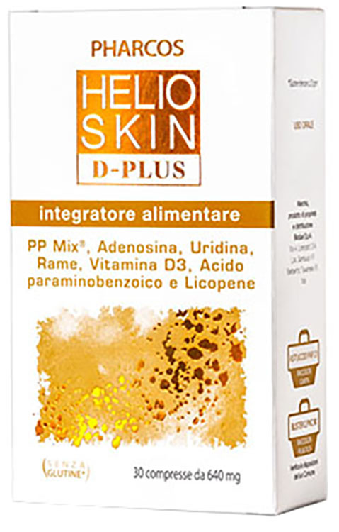 HELIOSKIN D-PLUS PHARCOS 30 COMPRESSE - Farmastop