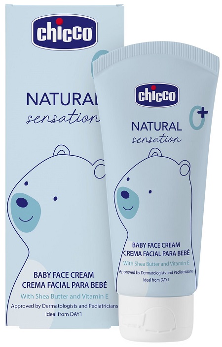 CHICCO NATURAL SENSATION CREMA VISO 50 ML - Farmastop