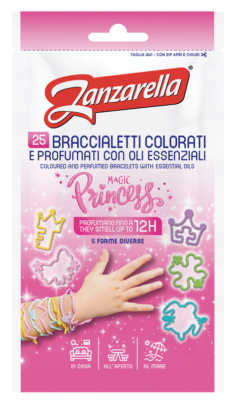 ZANZARELLA BRACCIALETTI PRINCESS 25 PEZZI - Farmastop