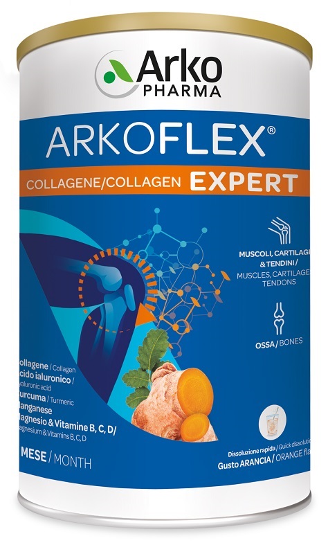 ARKOFLEX EXPERT COLLAGENE ARANCIA POLVERE 390 G - Farmastop