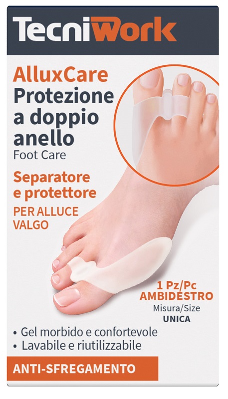 ALLUXCARE PROTEZIONE DOPPIO ANELLO ALLUCE VALGO - Farmastop