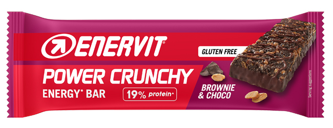 ENERVIT SPORT POWER CRUNCHY BROWNIE E CHOCO 40 G - Farmastop