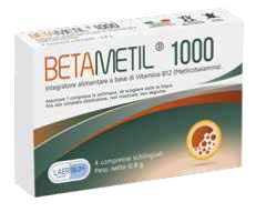 BETAMETIL 1000 4 COMPRESSE SUBLINGUALI - Farmastop