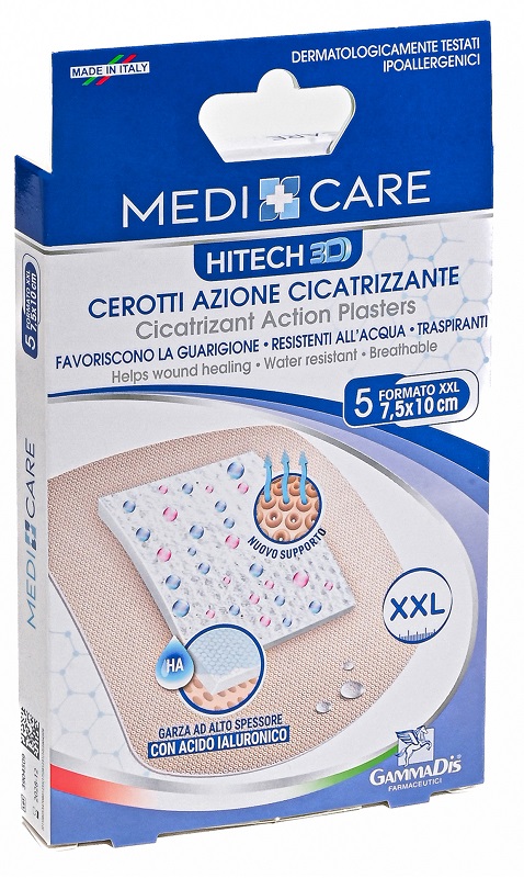 CEROTTO MEDICARE CICATRIZZANTI 10X7,5 5 PEZZI - Farmastop