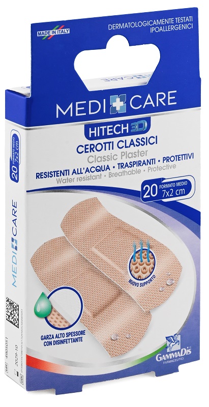 CEROTTO MEDICARE CLASSICI 3D MEDI 20 PEZZI - Farmastop
