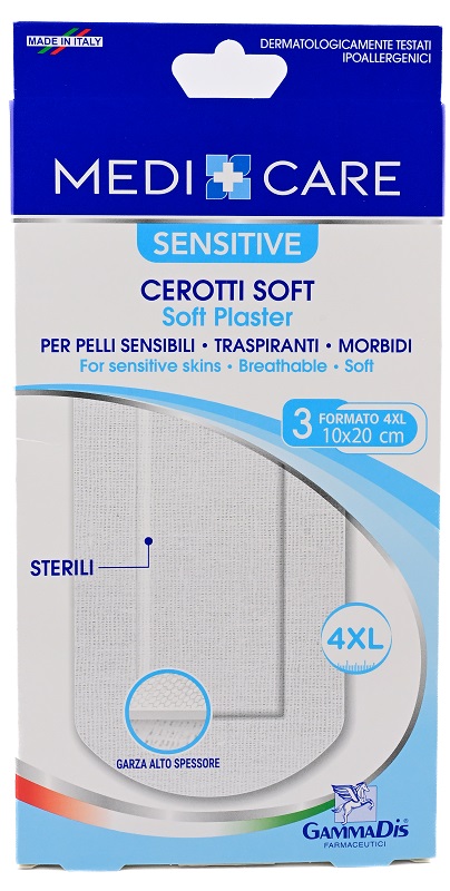 CEROTTO MEDICARE STERILI TNT 10X20 3 PEZZI - Farmastop