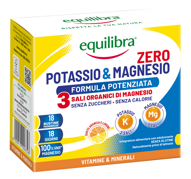 POTASSIO & MAGNESIO ZERO 3 18 BUSTINE - Farmastop