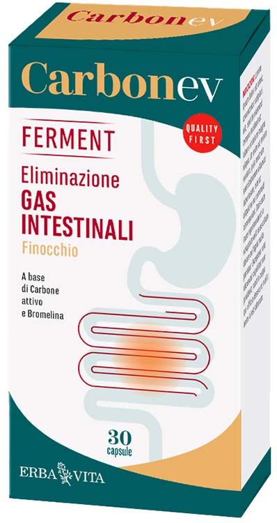 CARBON EV FERMENT 30 CAPSULE - Farmastop