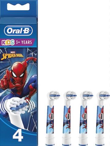 ORALB POWER REFILL EB10 SPIDERMAN 4 PEZZI - Farmastop
