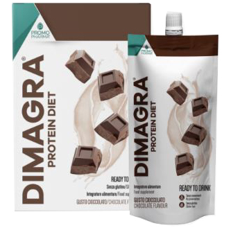 DIMAGRA PROTEIN DIET CIOCCOLATO 7 PEZZI DA 220 G - Farmastop