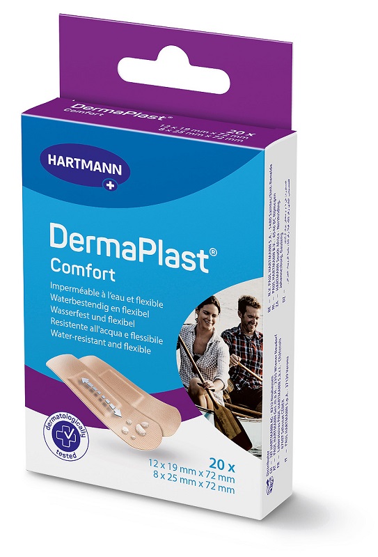 DERMAPLAST COMFORT CEROTTO 2 FORMATI 20 PEZZI - Farmastop