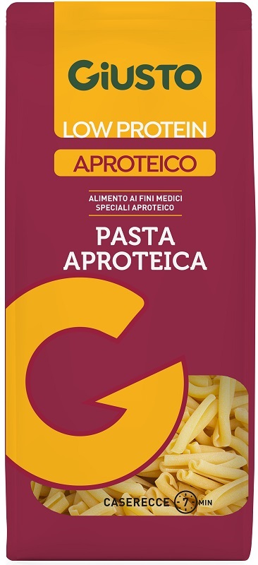 GIUSTO APROTEICO CASERECCE 250 G - Farmastop