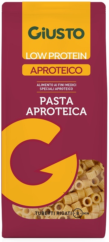 GIUSTO APROTEICO TUBETTO RIGATO 250 G - Farmastop