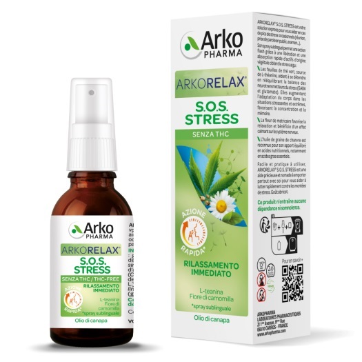 ARKORELAX SOS STRESS 15 ML - Farmastop