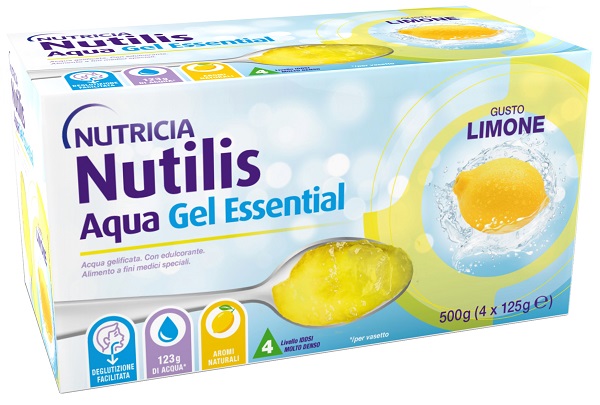 NUTILIS AQUA GEL LIMONE 4 PEZZI DA 125 G - Farmastop