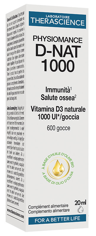 PHYSIOMANCE D-NAT 1000 20 ML - Farmastop