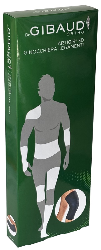 GIBAUD ORTHO ARTIGIB 3D GINOCCHIERA LEGAMENTI TAGLIA 04 - Farmastop