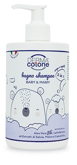 DERMACOTONE BAGNO SHAMPOO 2 IN 1 CORPO E CAPELLI BABY & MAMY 500 ML - Farmastop